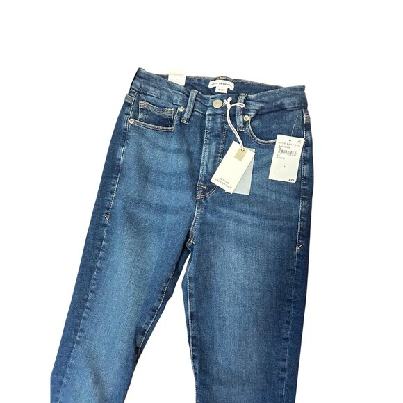 Good American GOOD LEGS SKINNY JEANS Blue 004 4 /27 NWT - Picture 4 of 8